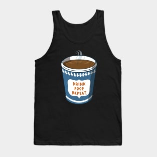 Coffee Makes You Poop Tank Top